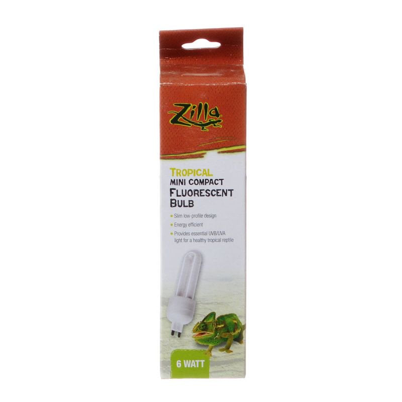 1 count Zilla Mini Compact Fluorescent Bulb Tropical