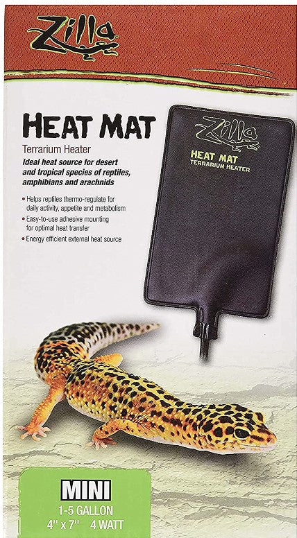 Mini - 1 count Zilla Heat Mat Terrarium Heater