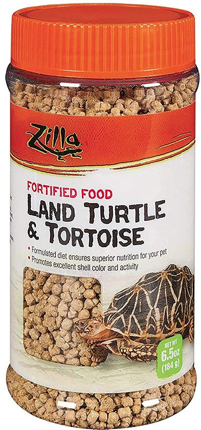 6.5 oz Zilla Fortified Food for Land Turtles and Tortoises