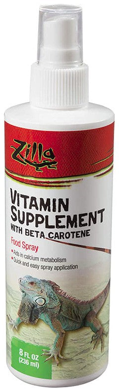 8 oz Zilla Vitamin Supplement with Beta Carotene