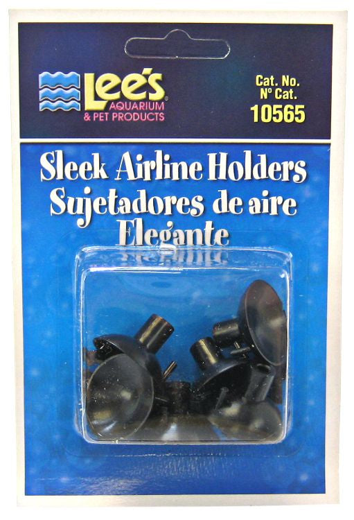 6 count Lees Sleek Airline Holders Black