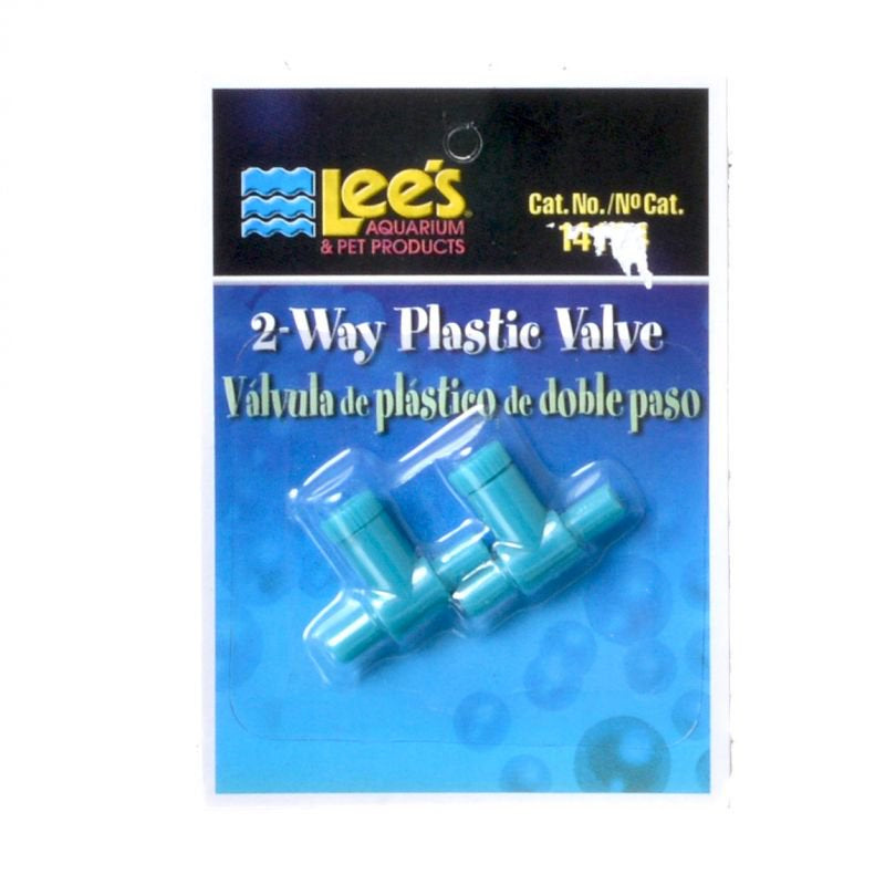 2 count Lees 2 Way Plastic Airline Valve