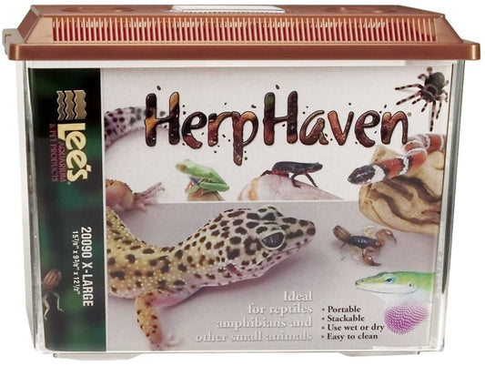 X-Large - 1 count Lees HerpHaven Rectangular Terrarium