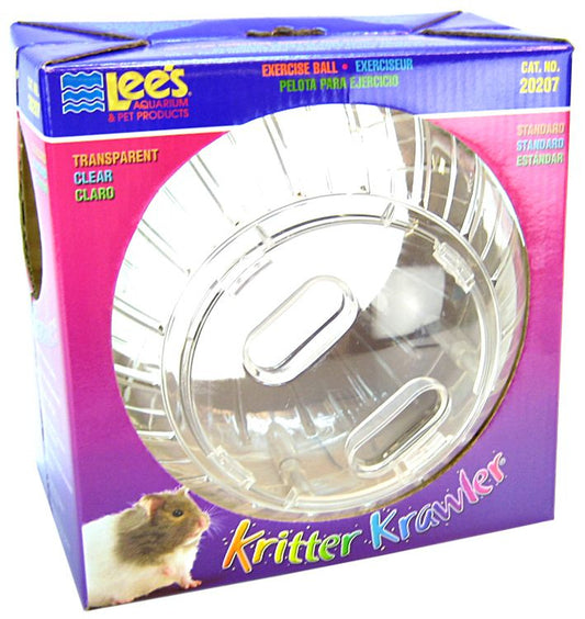 Standard - 1 count Lees Kritter Krawler Exercise Ball Clear