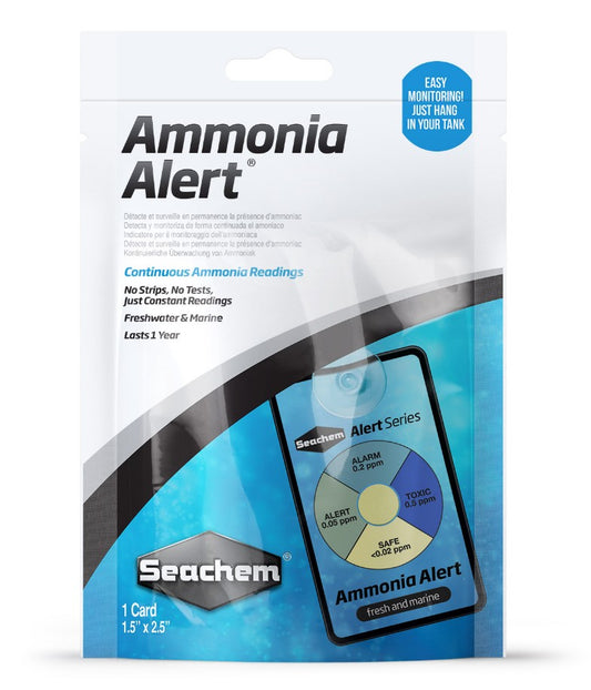 1 count Seachem Ammonia Alert Sensor for Fresh and Saltwater Aquariums