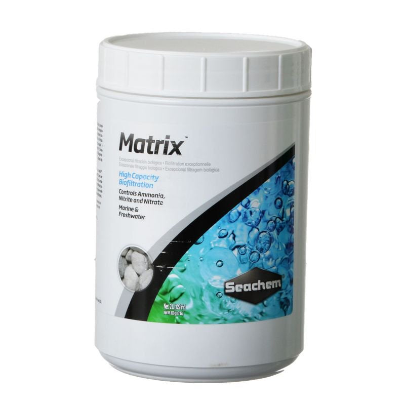 2 liter Seachem Matrix Bio-Media for Marine and Freshwater Aquariums