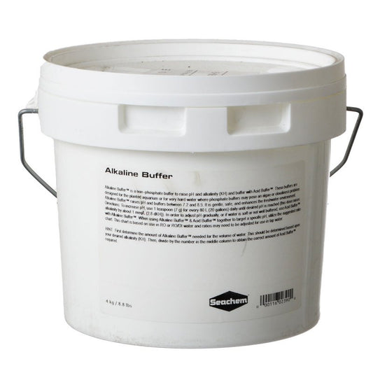 4 kg Seachem Alkaline Buffer Raises pH and Increases Alkalinity KH for Aquariums