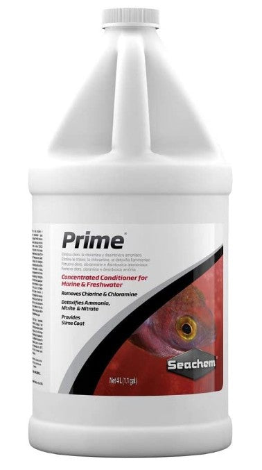 4 liter Seachem Prime Water Conditioner