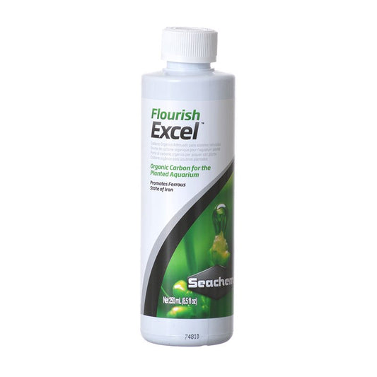 8.5 oz Seachem Flourish Excel Organic Carbon for the Planted Aquarium Promotes Ferrous State of Iron