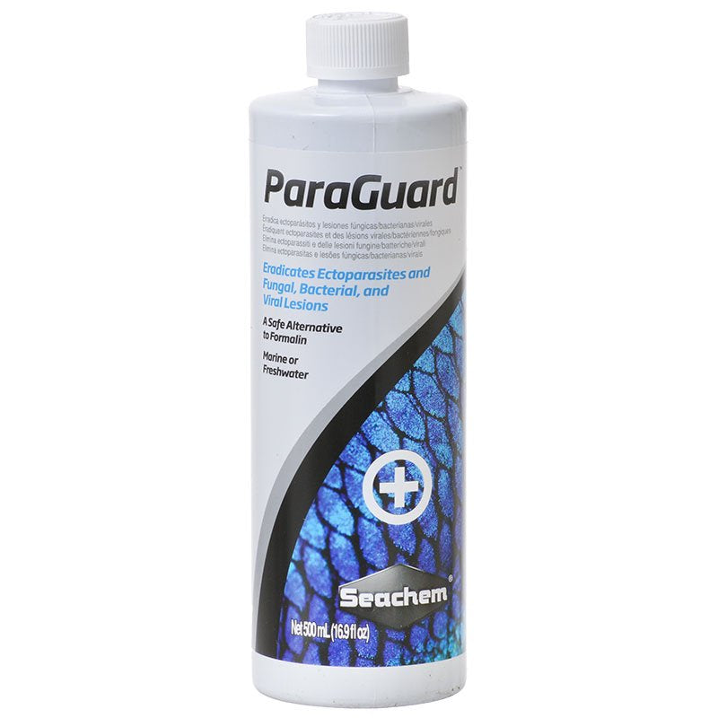 16.9 oz Seachem ParaGuard Fish and Filter Safe Parasite Control