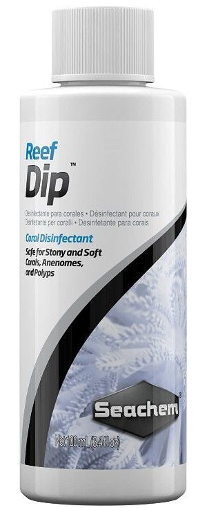 3.4 oz Seachem Reef Dip Coral Disinfectant