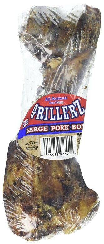 1 count Grillerz Pork Bone Dog Treat