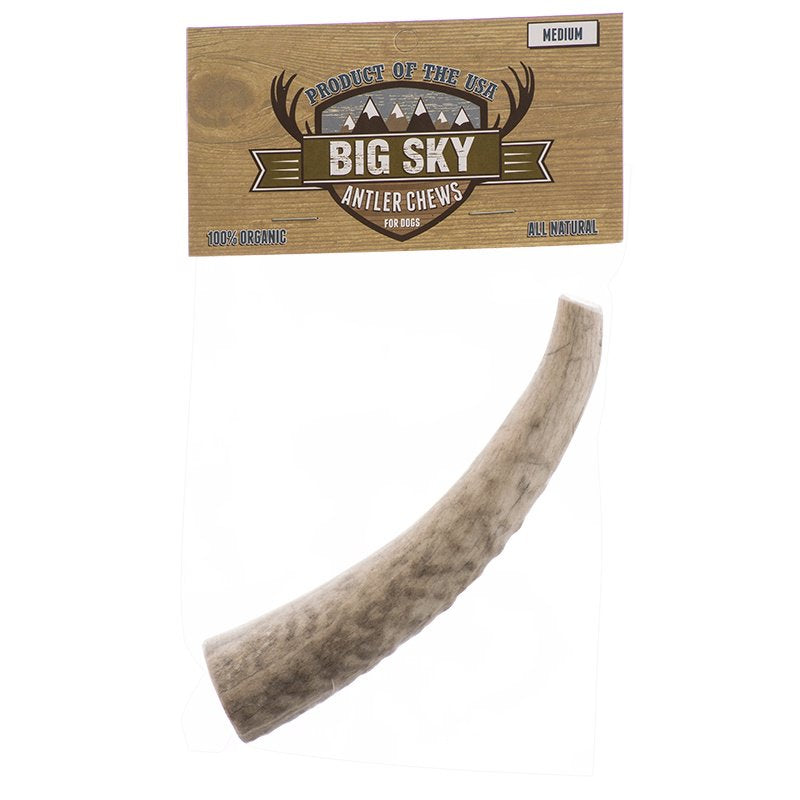 1 count Big Sky Antler Chews for Medium Dogs