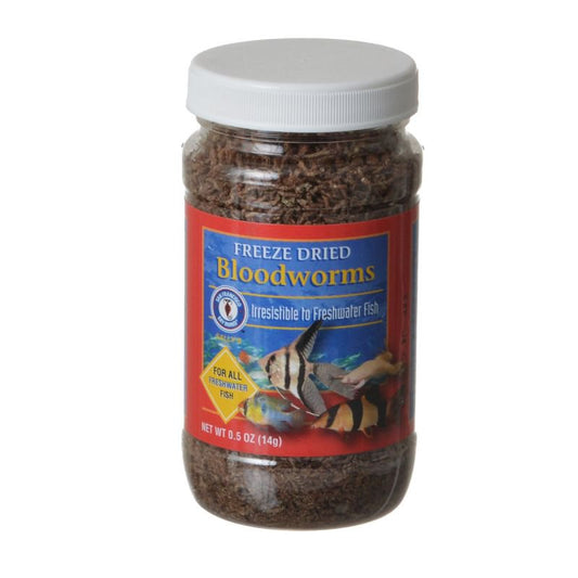 0.5 oz San Francisco Bay Brands Freeze Dried Bloodworms