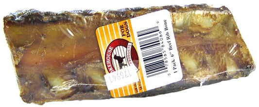 1 count Smokehouse Rib Bone Small Natural Dog Chew Treat