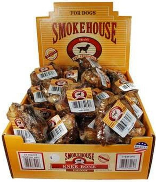 25 count Smokehouse Knee Bone Dog Chew