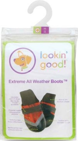 Medium - 1 count Fashion Pet Extreme All Weather Dog Boots