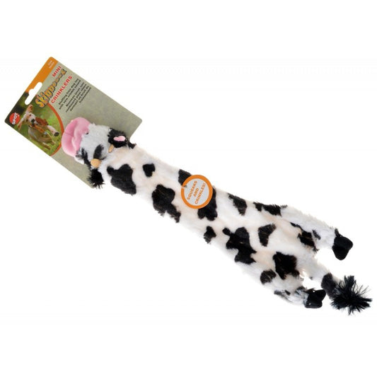 1 count Skinneeez Crinklers Cow Dog Toy