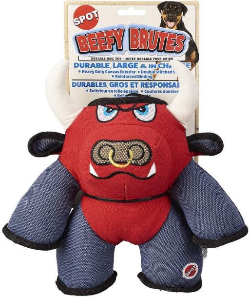 1 count Spot Beefy Brutes Durable Dog Toy Assorted Characters