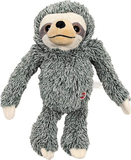 1 count Spot Fun Sloth Plush Dog Toy Assorted Colors 13"