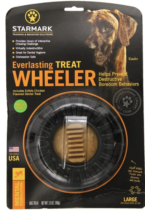 1 count Starmark Everlasting Treat Wheeler Large