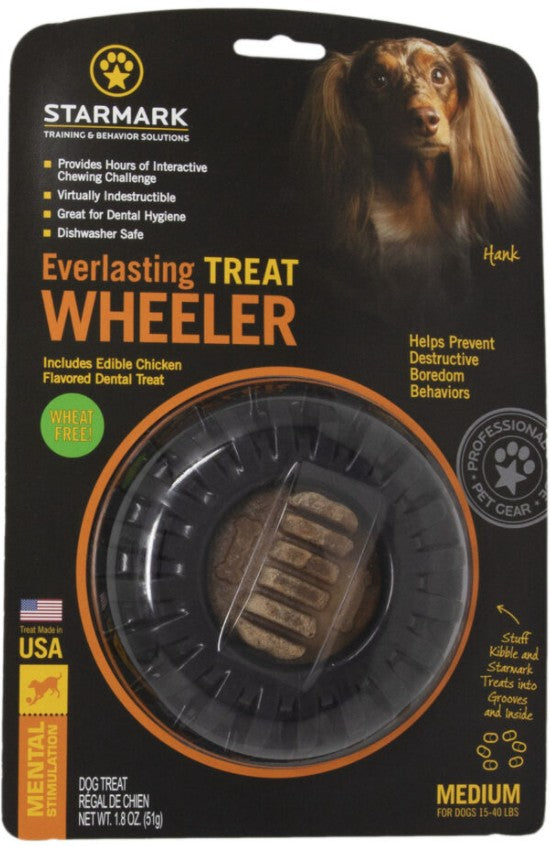 1 count Starmark Everlasting Treat Wheeler Medium