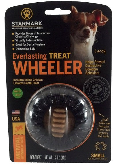 1 count Starmark Everlasting Treat Wheeler Small