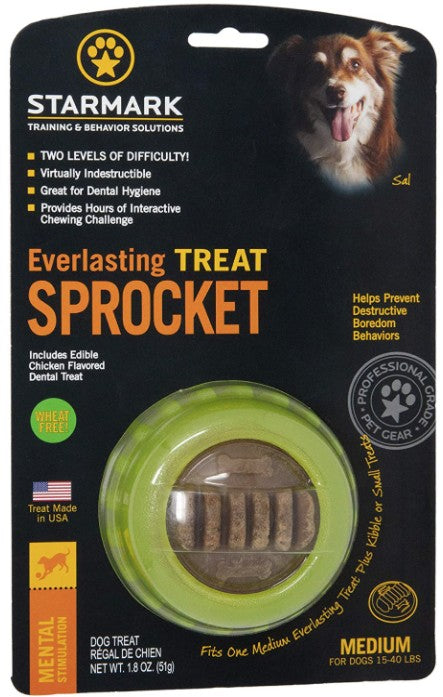 1 count Starmark Everlasting Treat Sprocket Medium