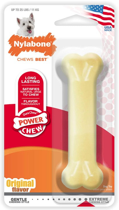 1 count Nylabone Dura Chew Bone Original Flavor Regular