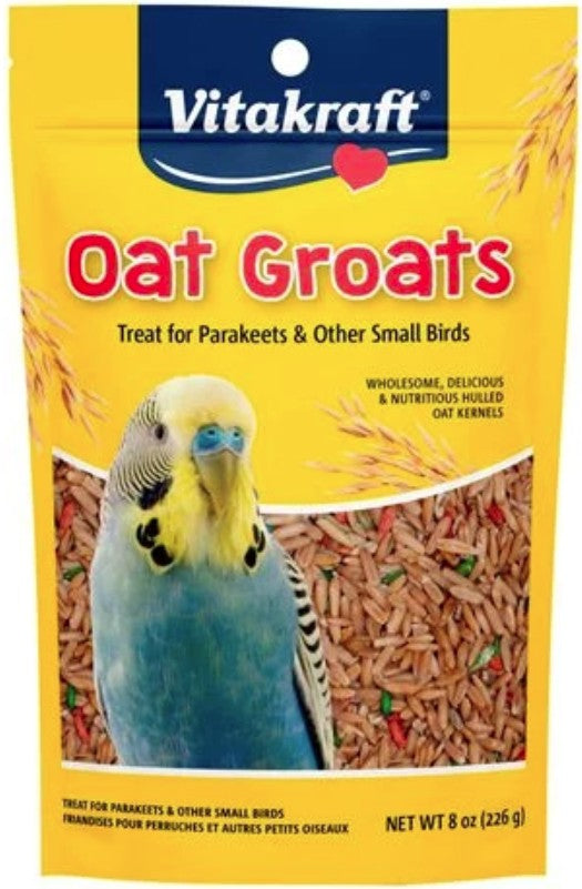 8 oz Vitakraft Parakeet Oat Groats