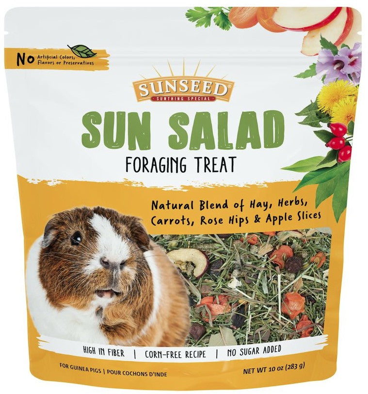 10 oz Sunseed Sun Salad Guinea Pig Foraging Treat