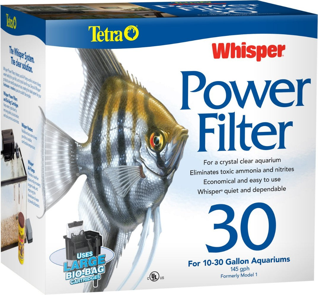 30 gallon Tetra Whisper Power Filter for Aquariums