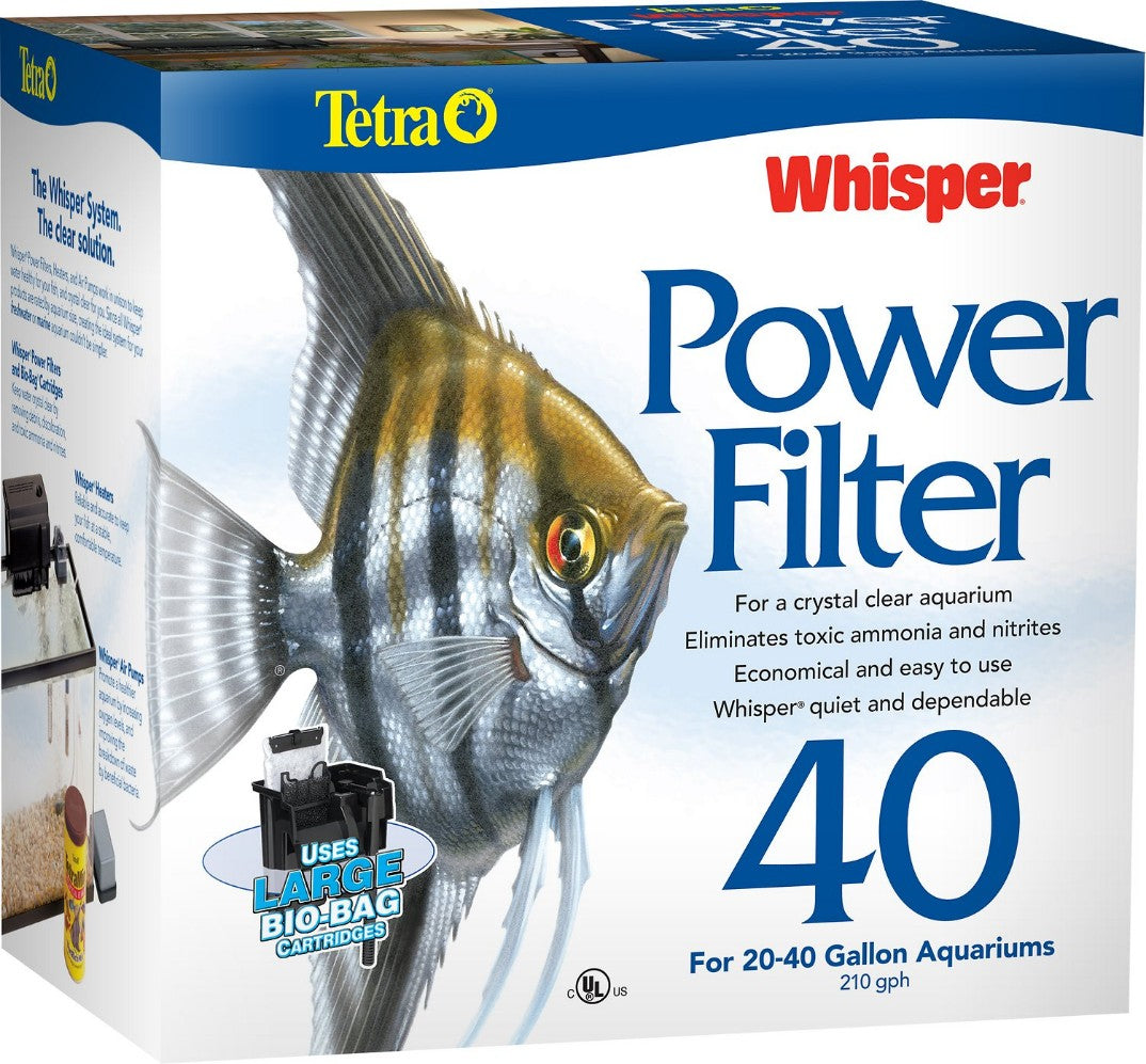 40 gallon Tetra Whisper Power Filter for Aquariums