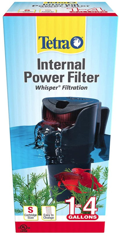 4 gallon Tetra Whisper Internal Power Filter