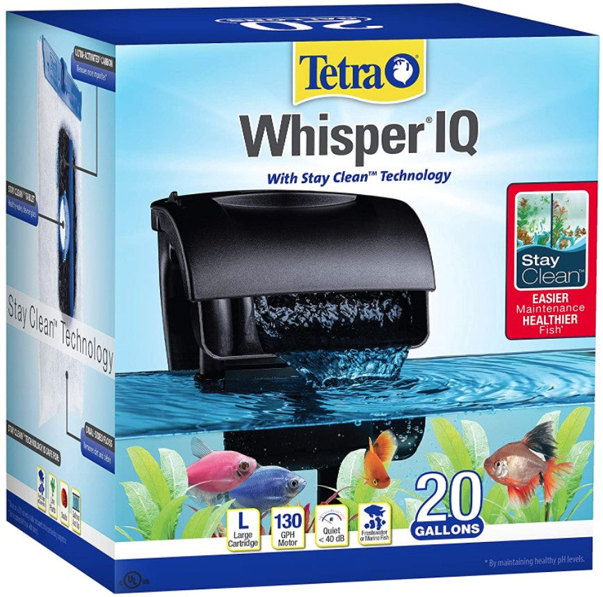 20 gallon Tetra Whisper IQ Power Filter