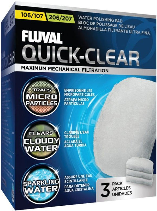 3 count Fluval Quick-Clear Water Polishing Pad