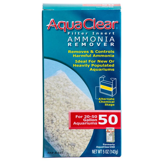 50 gallon - 1 count AquaClear Filter Insert Ammonia Remover