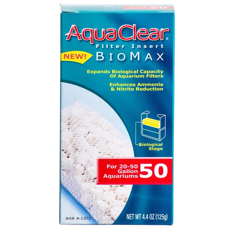 50 gallon - 1 count AquaClear BioMax Filter Insert