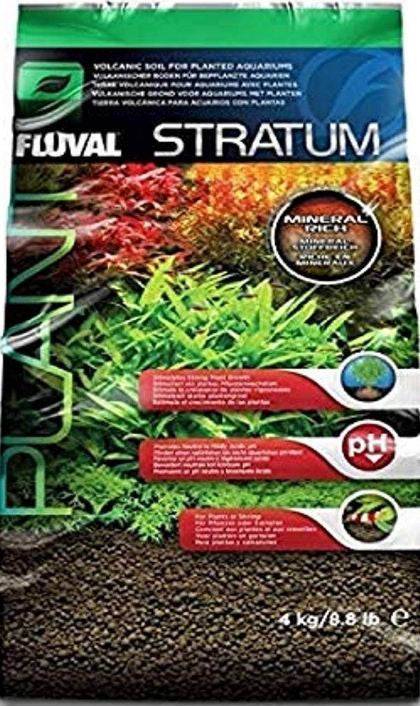 8.8 lb Fluval Plant and Shrimp Stratum Aquarium Substrate