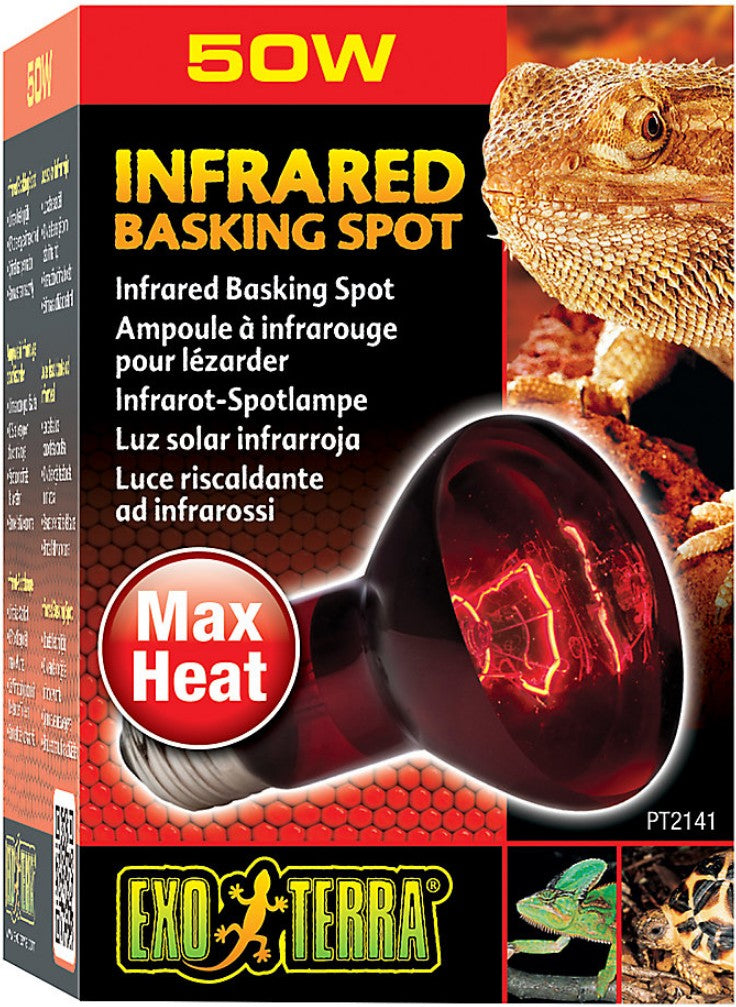 50 watt Exo Terra Heat Glo Infrared Heat Lamp