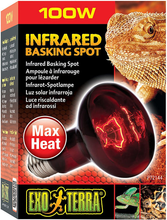 100 watt Exo Terra Heat Glo Infrared Heat Lamp