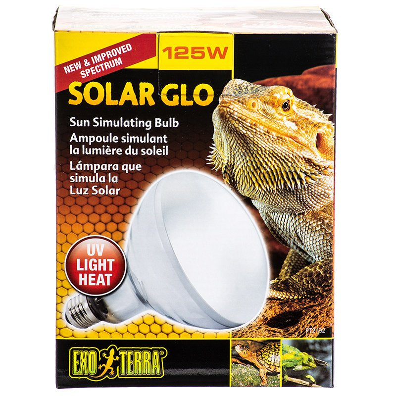 125 watt Exo Terra Solar Glo Mercury Vapor Lamp