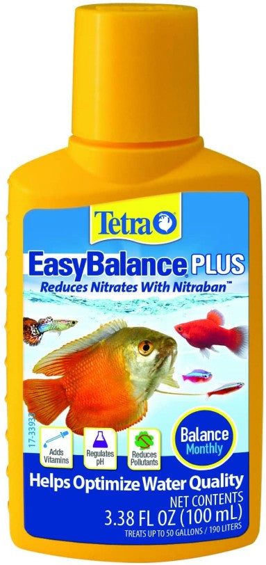 3.38 oz Tetra Easy Balance Plus Reduces Nitrates with Nitraban for Aquariums