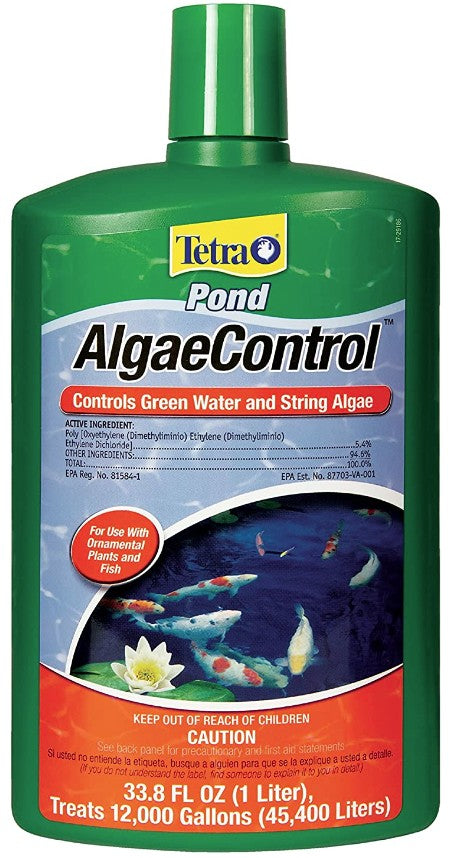 33.8 oz Tetra Pond Algae Control for Green Water and String Algae