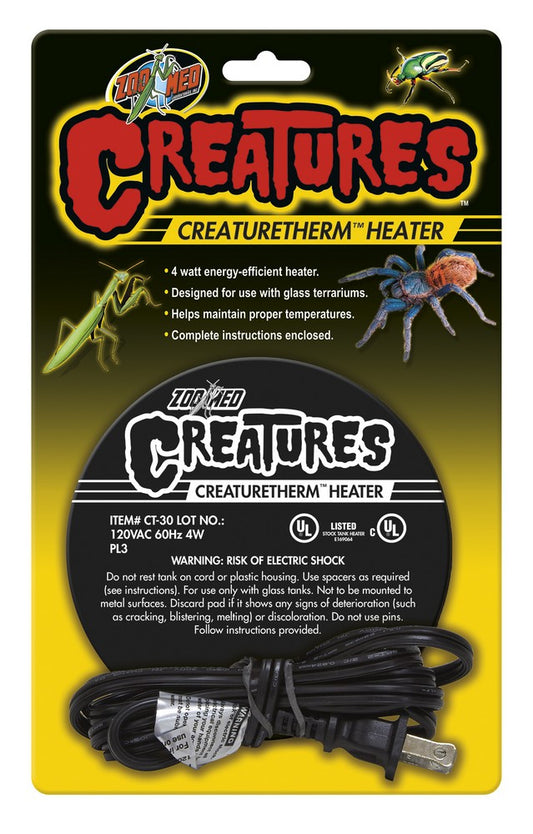 4 watt Zoo Med Creatures CreatureTherm Heater