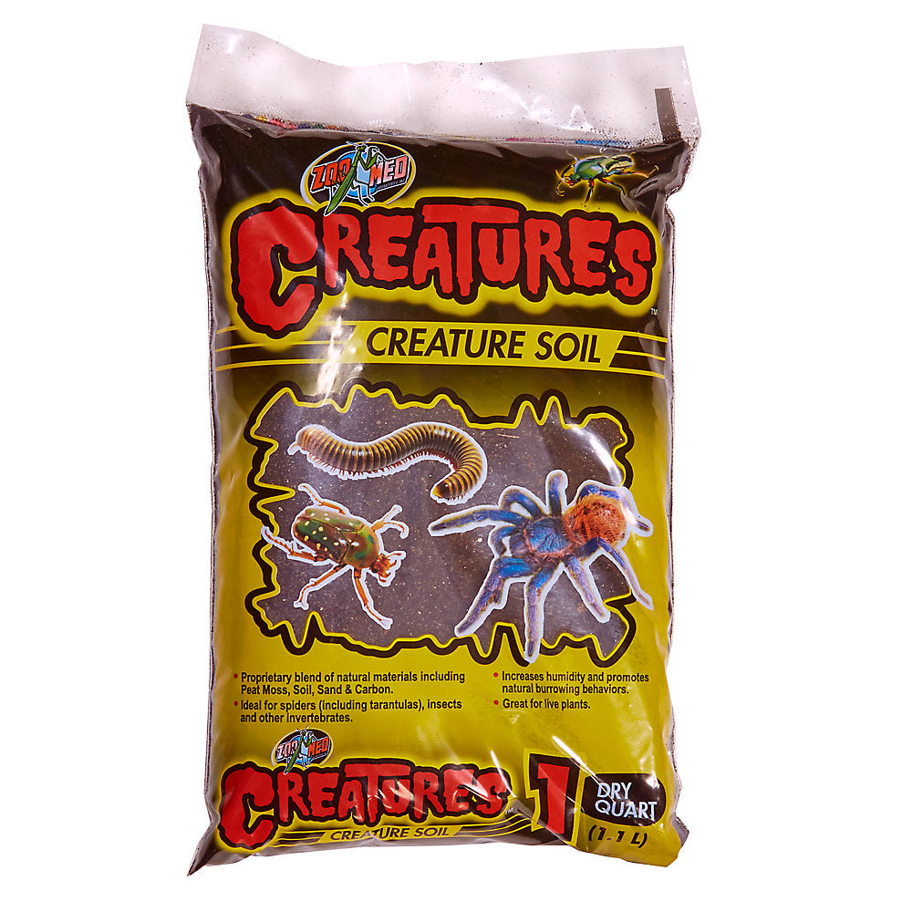 1 quart Zoo Med Creatures Creature Soil