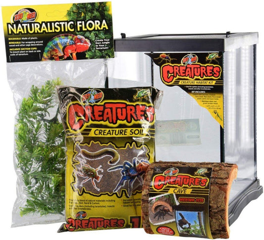 1 count Zoo Med Creatures Creature Habitat Kit 3 Gallons