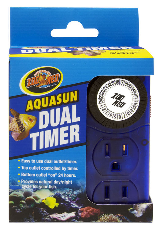 1 count Zoo Med AquaSun Dual Timer