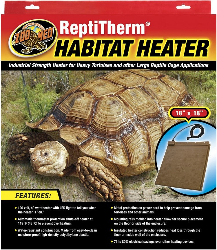 1 count Zoo Med ReptiTherm Habitat Heater