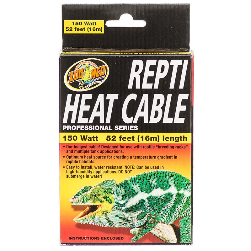 150 watt Zoo Med Repti Heat Cable for Reptile Terrariums